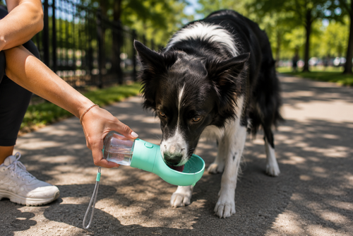 Luxury Portable Pet Water Bottle | Leakproof Travel Water Dispense