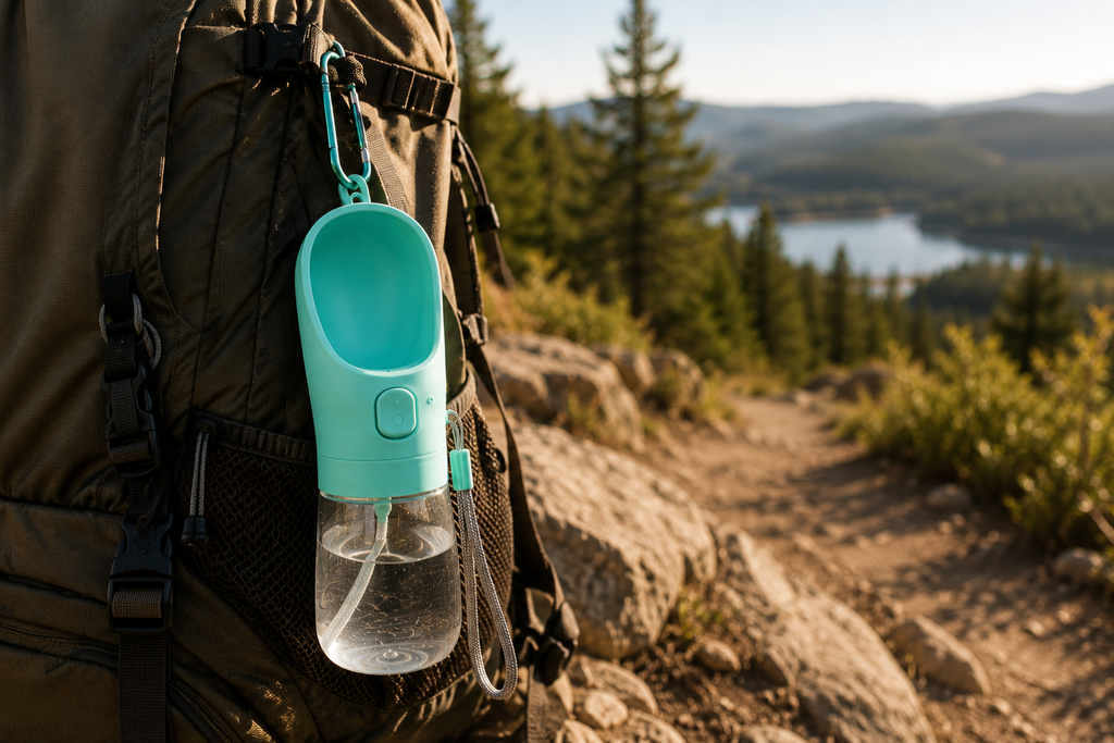 Luxury Portable Pet Water Bottle | Leakproof Travel Water Dispense