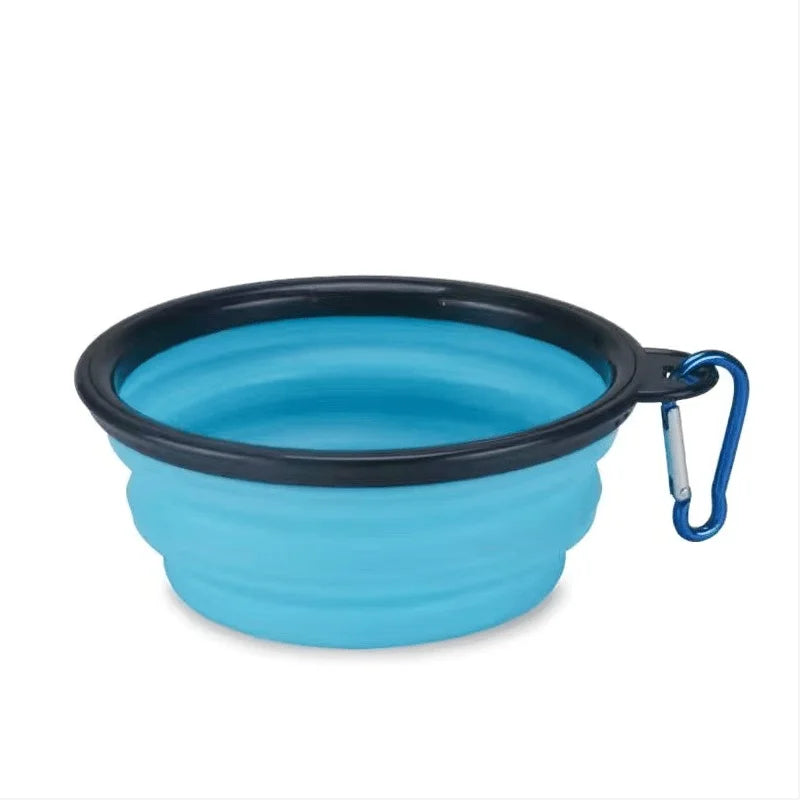 Collapsible Silicone Travel Pet Bowl | Portable Food & Water Bowl for Dogs & Cats