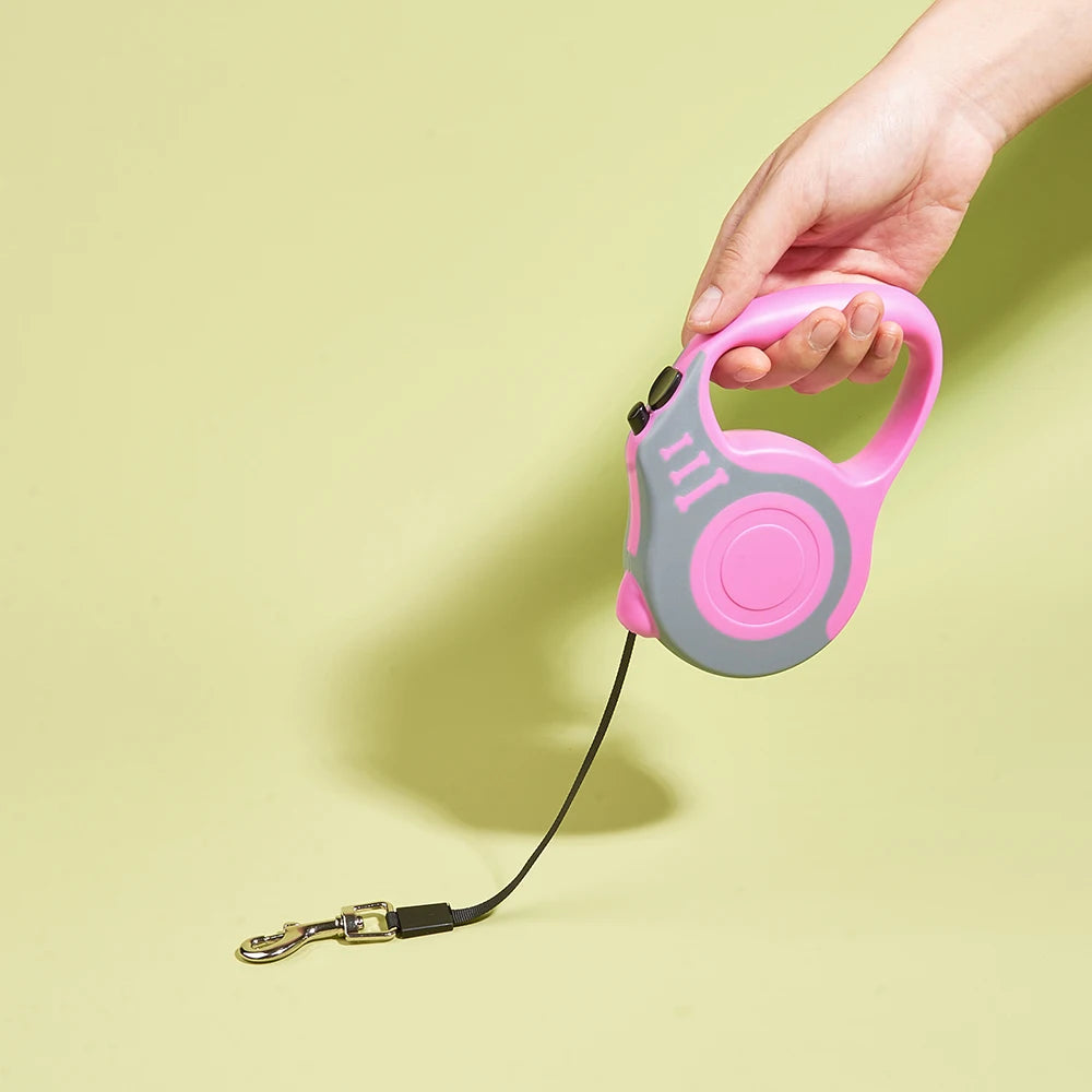 Luxury Retractable Dog Leash | Smooth Lock & Comfortable Grip