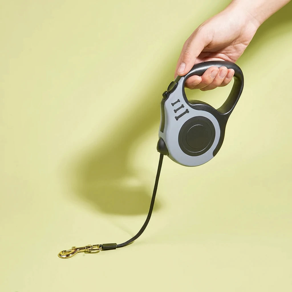 Luxury Retractable Dog Leash | Smooth Lock & Comfortable Grip