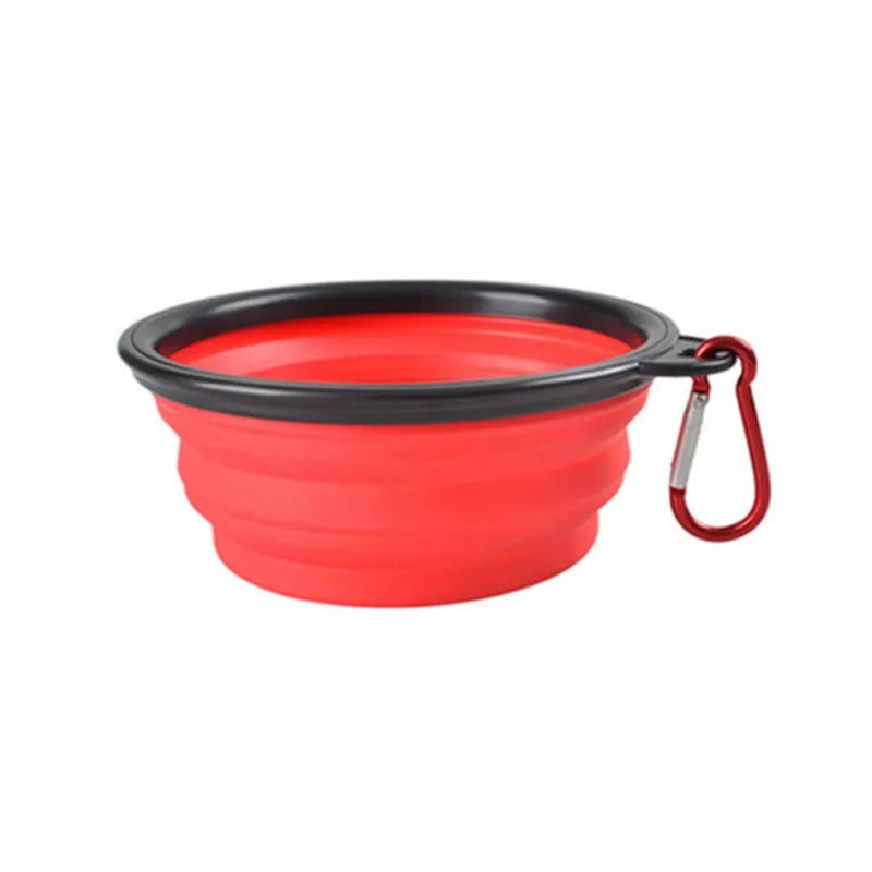 Collapsible Silicone Travel Pet Bowl | Portable Food & Water Bowl for Dogs & Cats