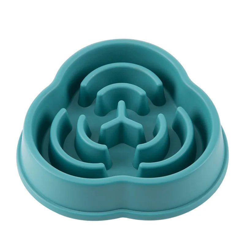 Luxury Slow Feed Pet Bowl | Anti-Choking Interactive Feeder