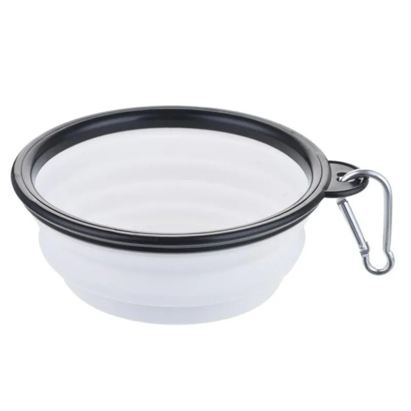 Collapsible Silicone Travel Pet Bowl | Portable Food & Water Bowl for Dogs & Cats