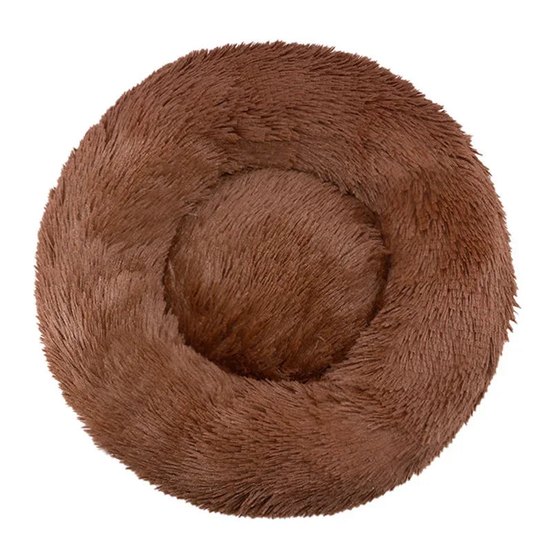 Calming Plush Pet Bed | Ultra-Soft Washable Dog & Cat Bed