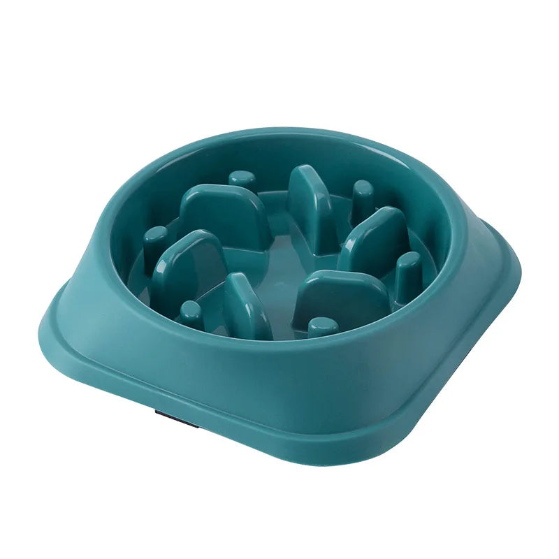 Luxury Slow Feed Pet Bowl | Anti-Choking Interactive Feeder