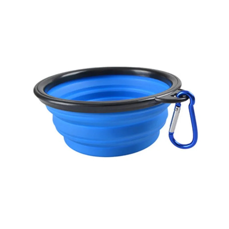 Collapsible Silicone Travel Pet Bowl | Portable Food & Water Bowl for Dogs & Cats