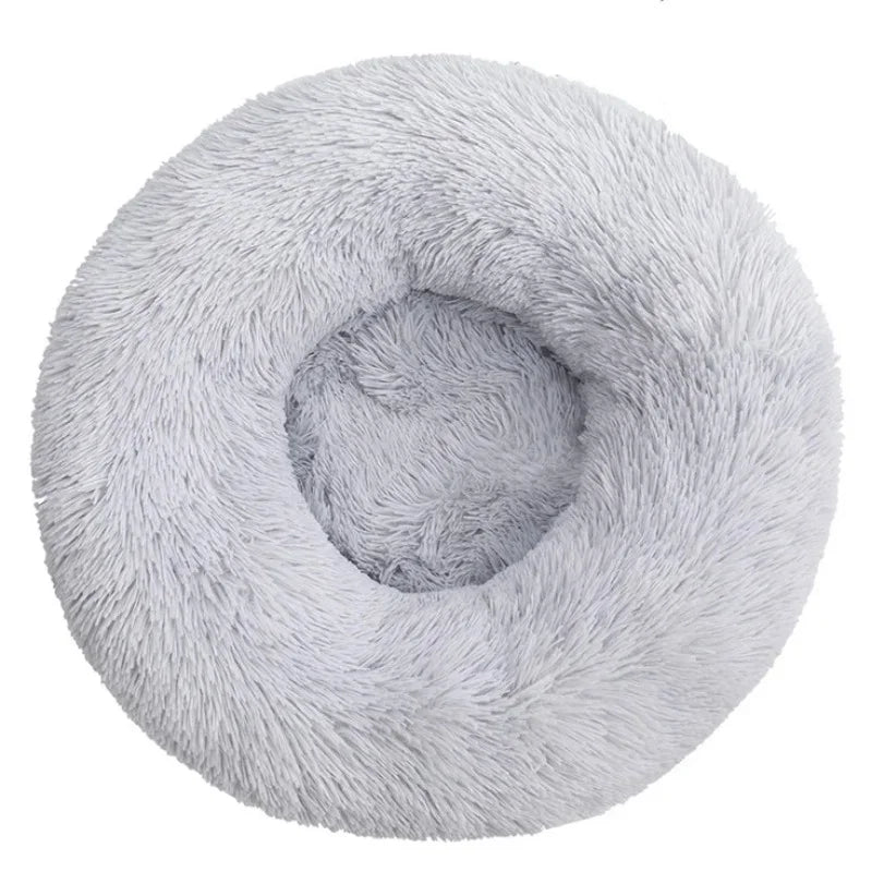 Calming Plush Pet Bed | Ultra-Soft Washable Dog & Cat Bed