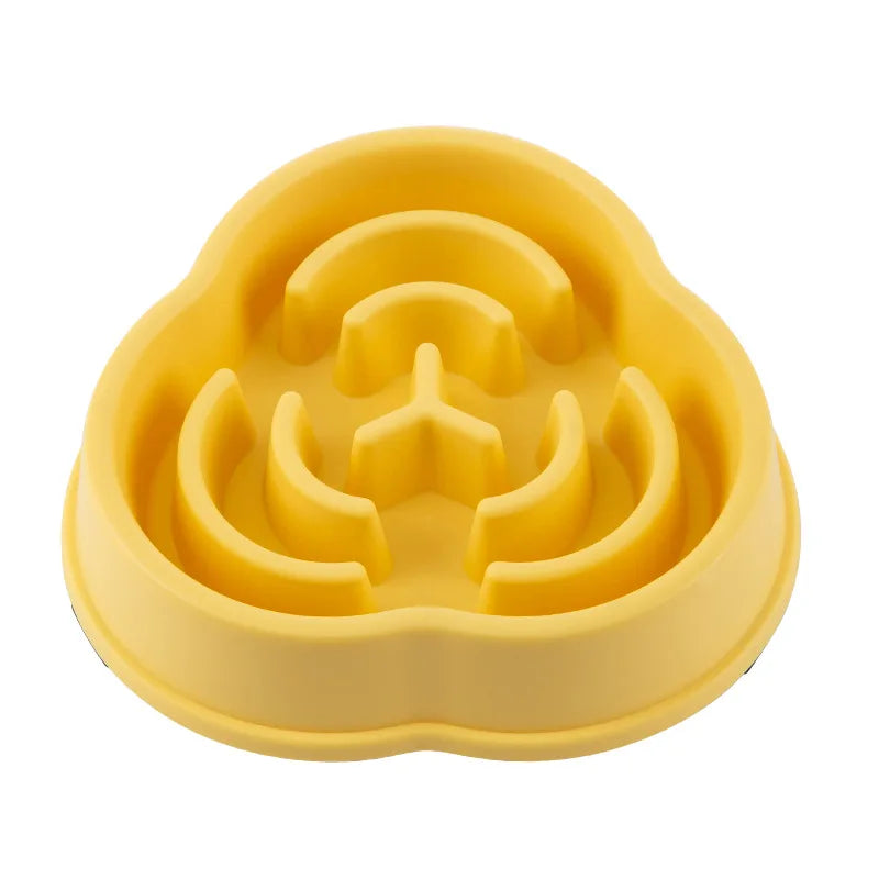 Luxury Slow Feed Pet Bowl | Anti-Choking Interactive Feeder