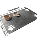 Luxury Quick-Dry Pet Feeding Mat | Waterproof & Super Absorbent