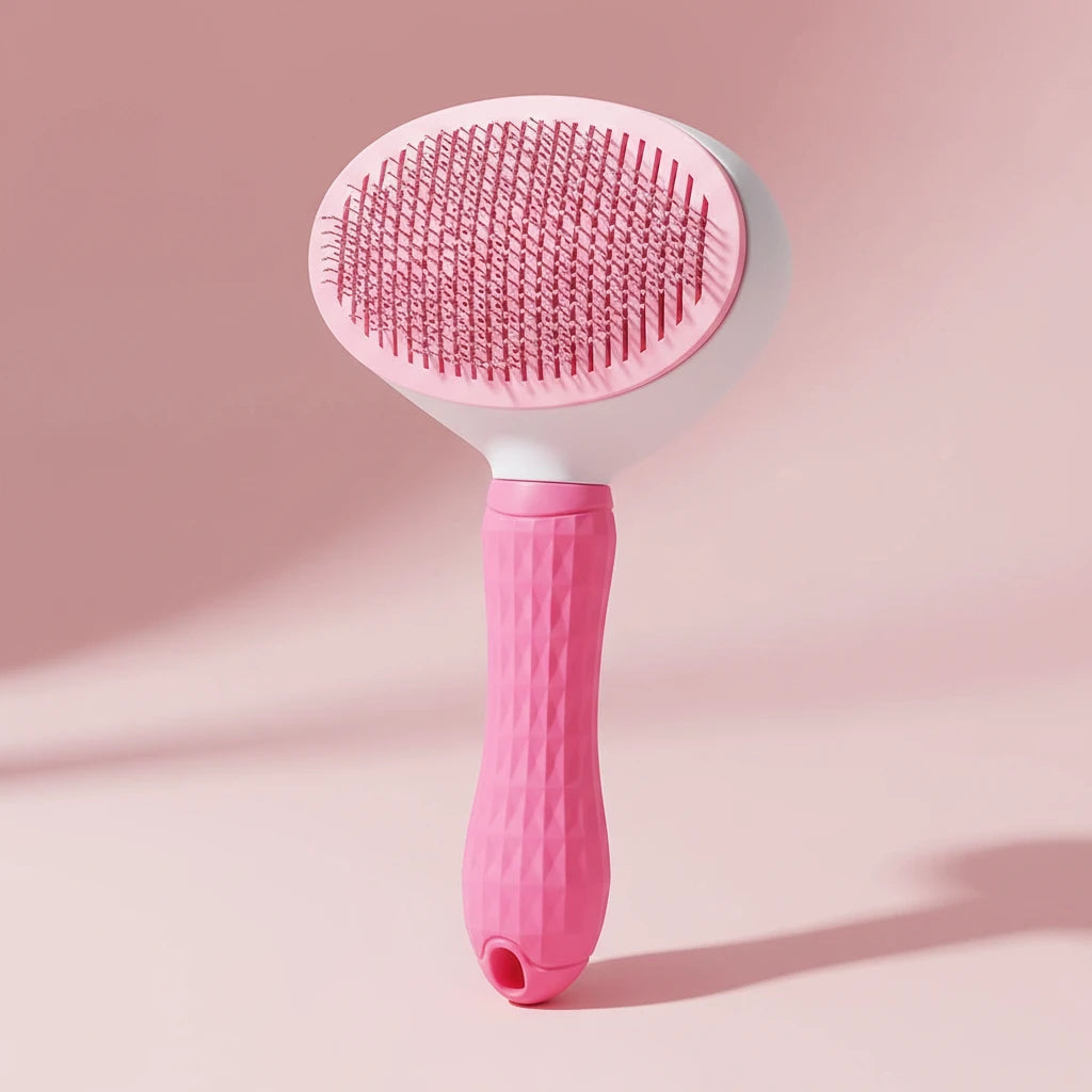 Luxury Self-Cleaning Pet Grooming Brush | Effortless Shedding & Deshedding