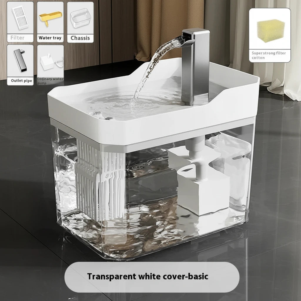 Luxury Automatic Pet Feeder & Water Fountain | 2-in-1 Feeding Station