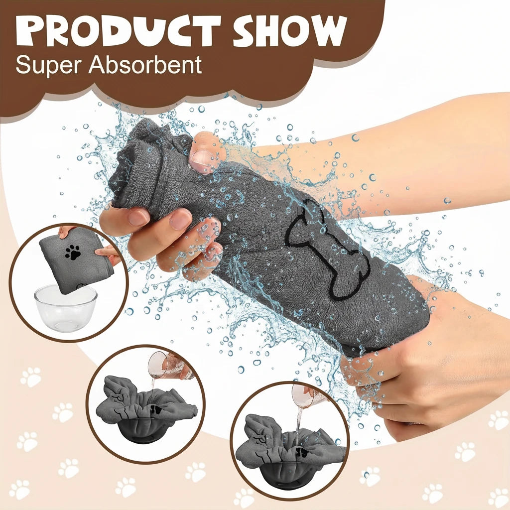 luxury Quick-Drying Microfiber Pet Towel | ZenPaws