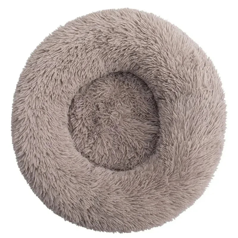 Calming Plush Pet Bed | Ultra-Soft Washable Dog & Cat Bed