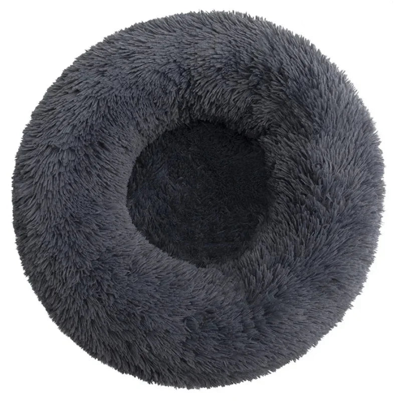 Calming Plush Pet Bed | Ultra-Soft Washable Dog & Cat Bed