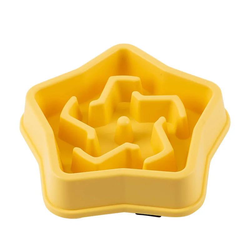 Luxury Slow Feed Pet Bowl | Anti-Choking Interactive Feeder