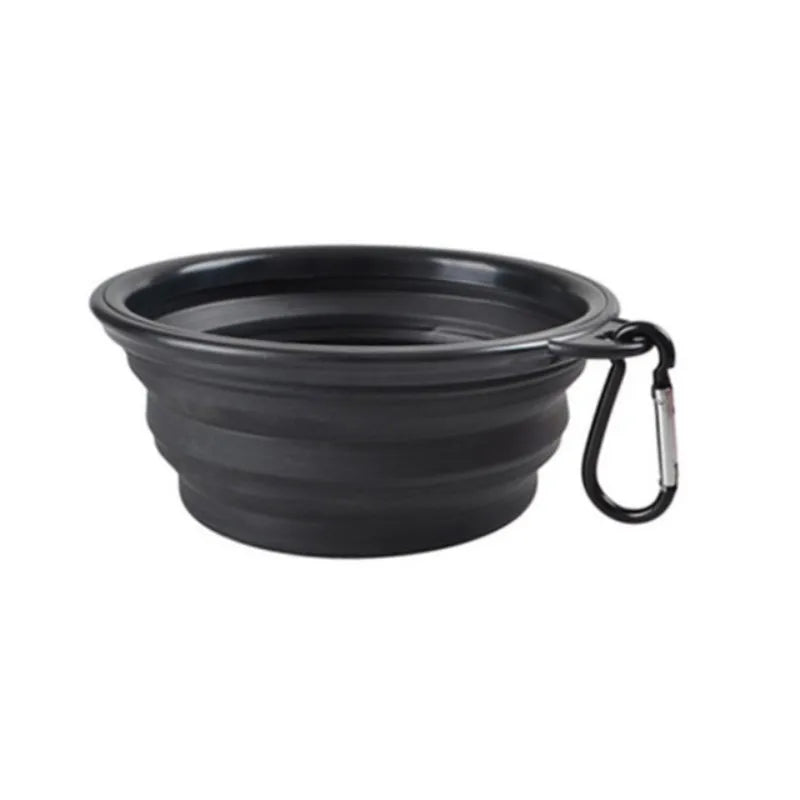 Collapsible Silicone Travel Pet Bowl | Portable Food & Water Bowl for Dogs & Cats